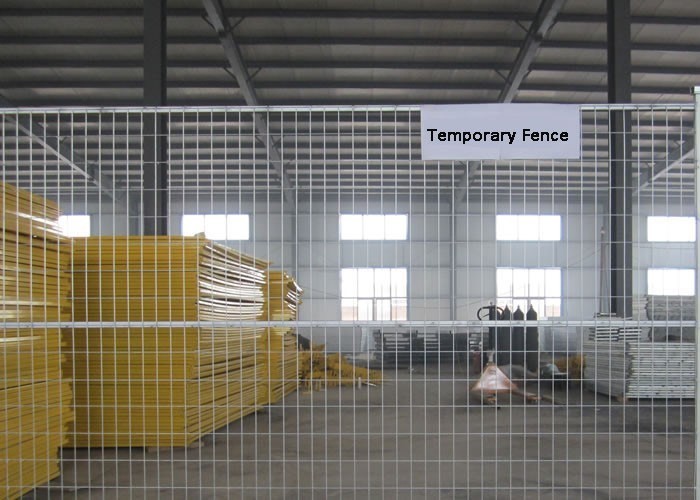 تراجع الساخنة البناء السور المؤقت ، لوحات Temp Fence 2.4 م طول